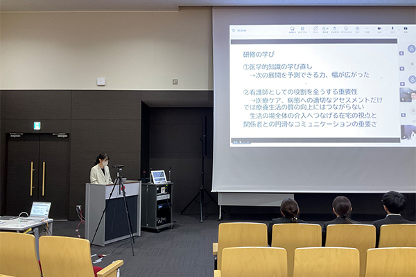 2025年度看護師特定行為研修修了式・研修報告会3