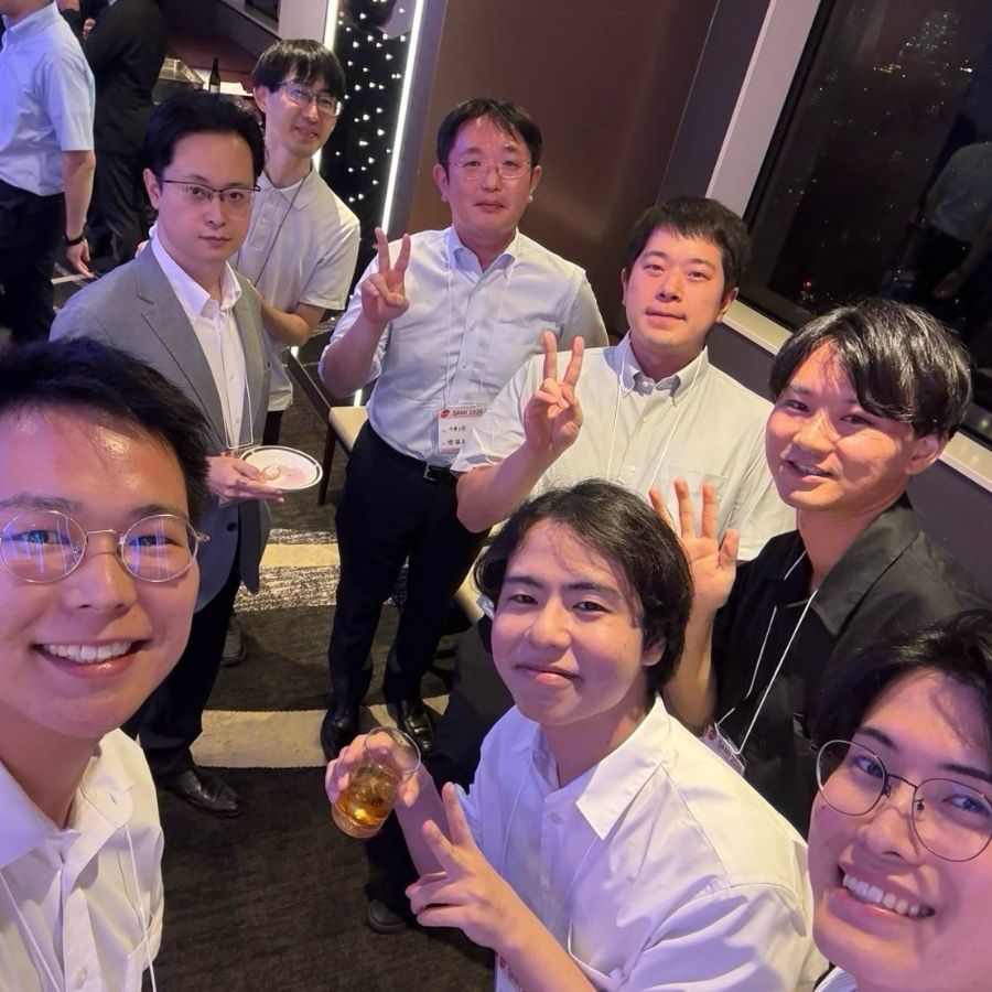 懇親会の様子