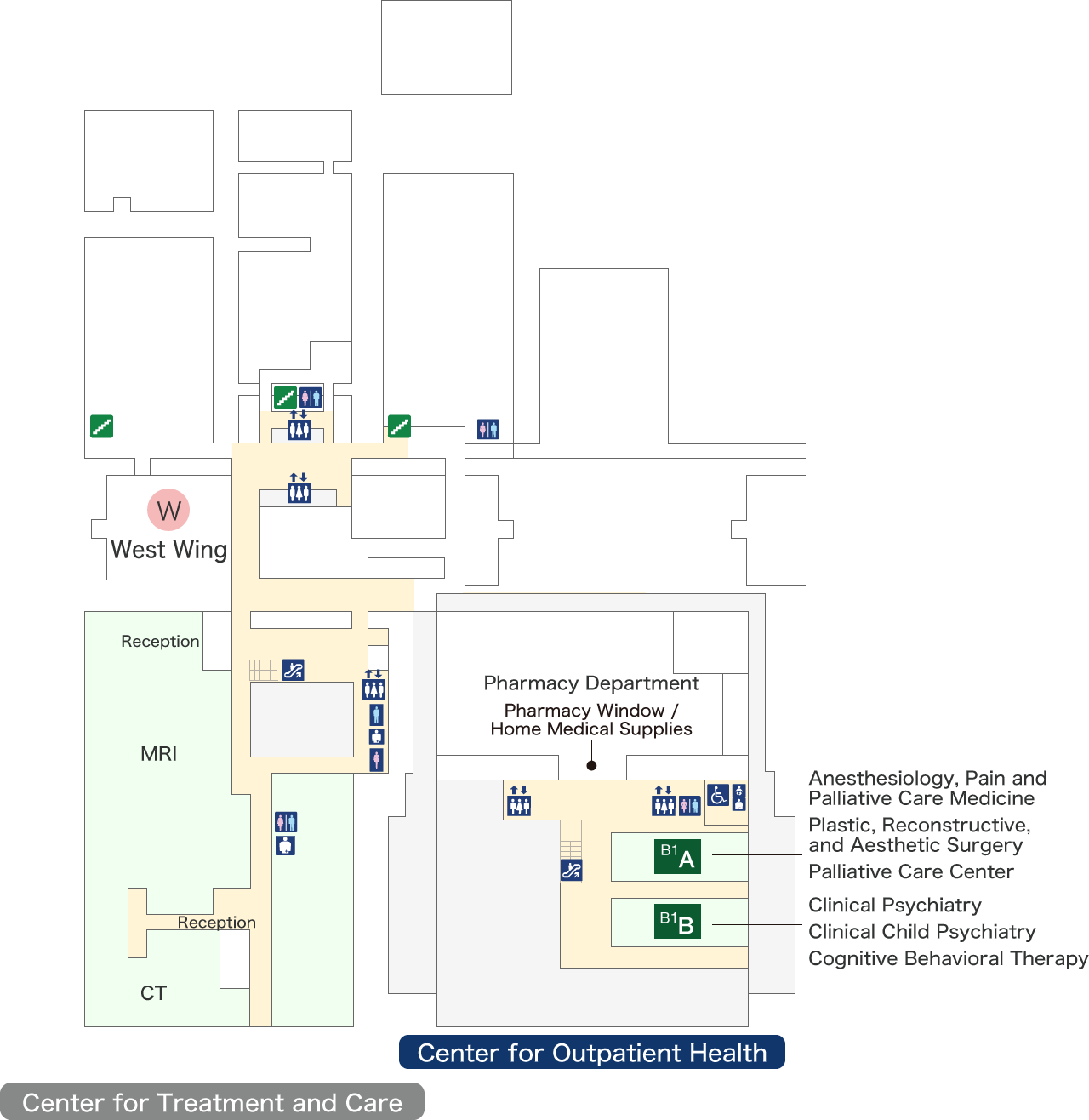 B1F Map