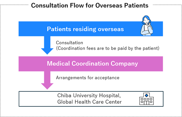 Flow of consultation for overseas patients