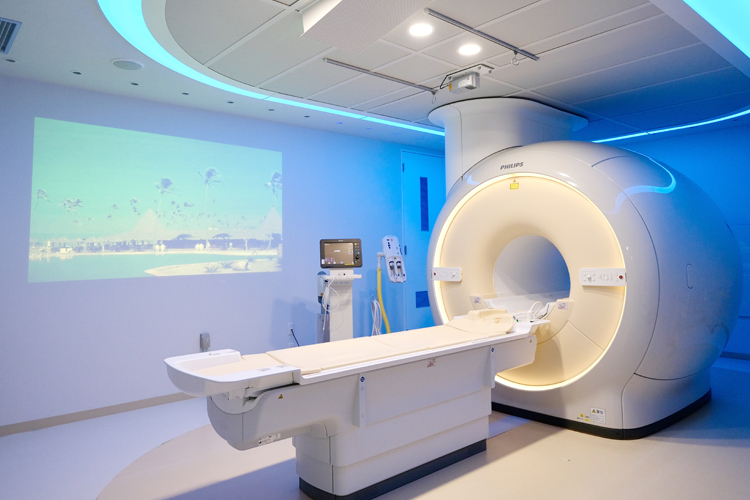 MRI examination room