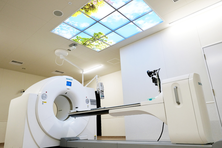 PET-CT examination room