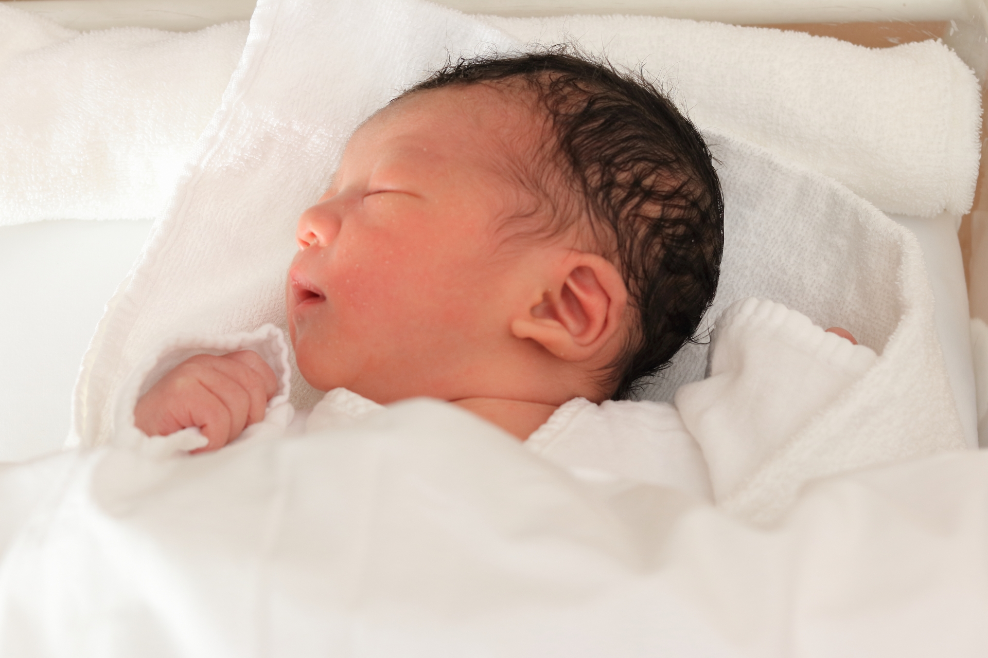 写真：お母さんにも赤ちゃんにも優しい妊娠とお産を心がけています