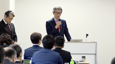 千葉大学関連病院会議　第2回病院長塾の様子1