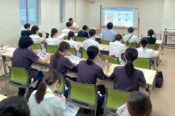 肝疾患に関するメディカルスタッフ向け院内勉強会